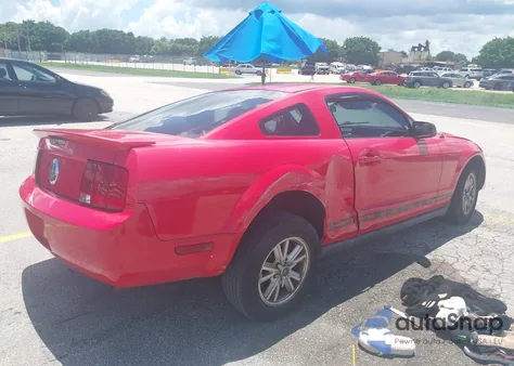 2007 Ford Mustang V6 Deluxe/V6 Premium из США, поврежденный, VIN 1ZVHT80N275283371